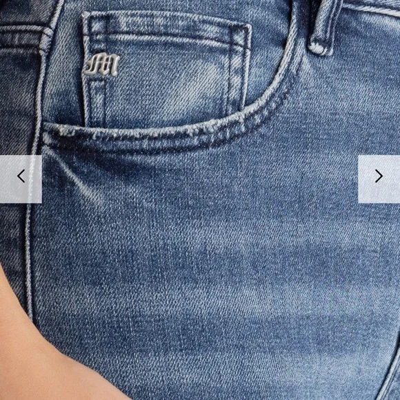 Miss Me Flare Jeans in Classic Blue - Picture 3 of 5